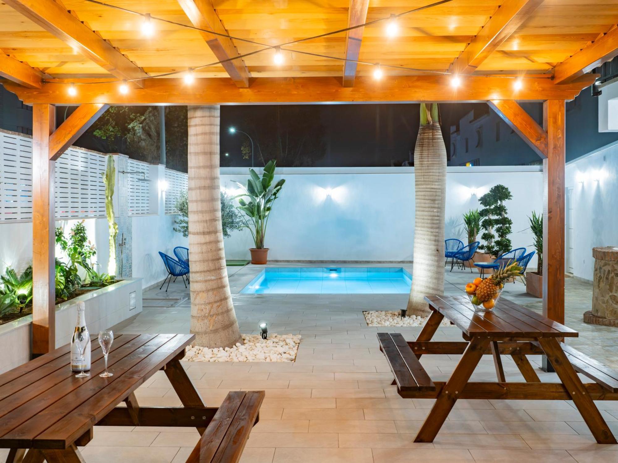Complejo La Palapa Aparthotel Rincon de la Victoria Luaran gambar