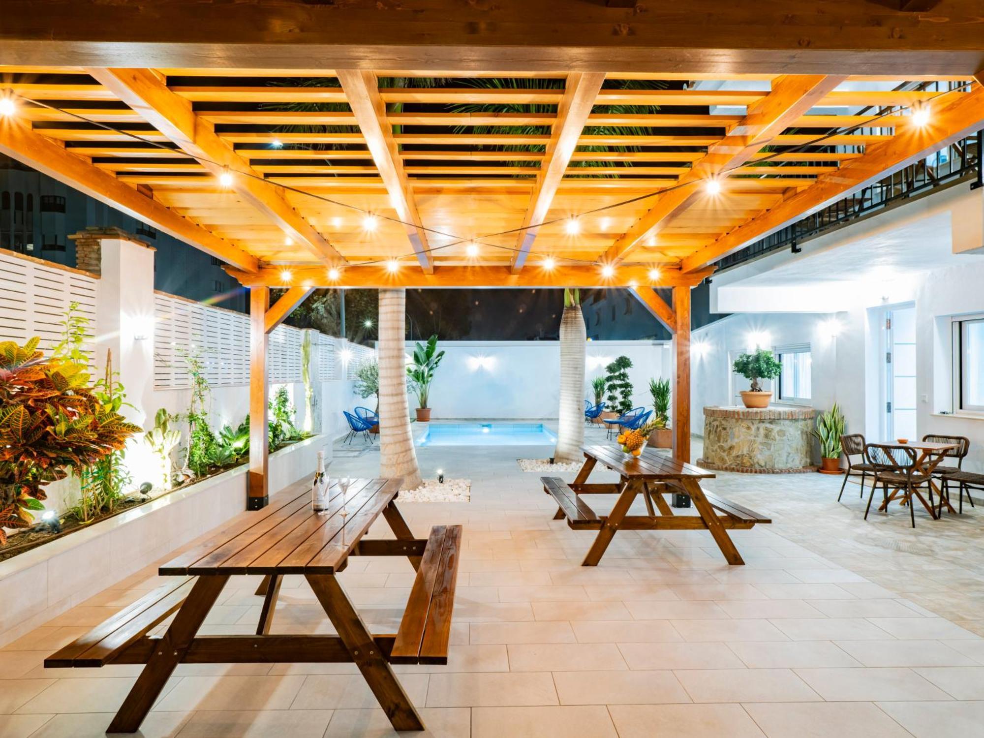 Complejo La Palapa Aparthotel Rincon de la Victoria Luaran gambar